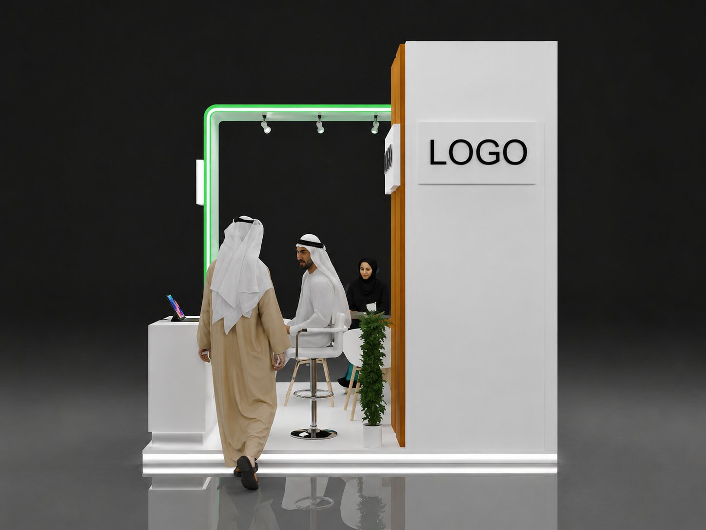 Option 1 - Stand Size 9 sqm