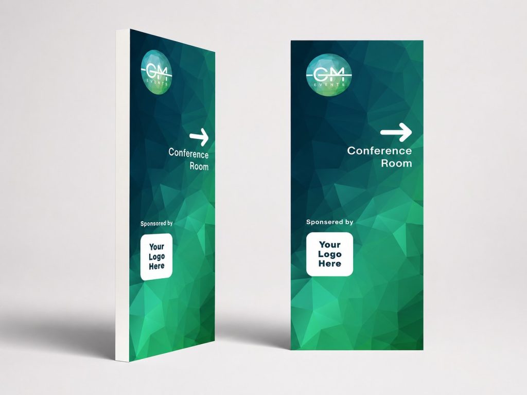 Wooden Directional Signage