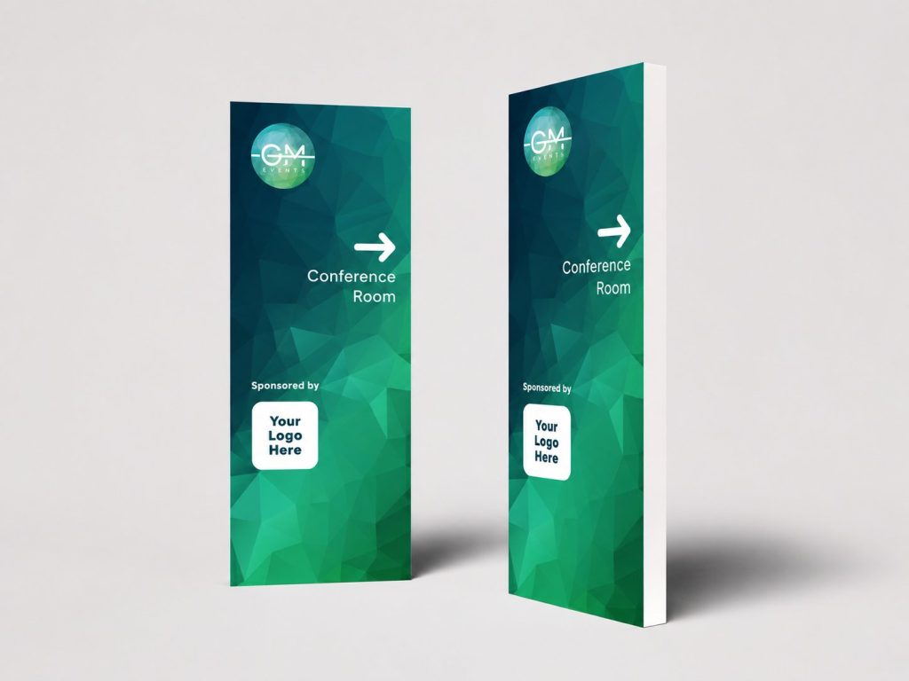 Wooden Directional Signage